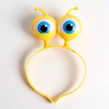 Карнавальный ободок «Глазки», световой, МИКС
