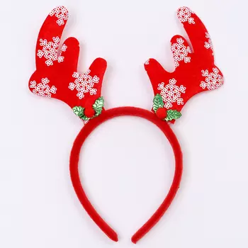 Ободок новогодний карнавальный «Рожки», МИКС