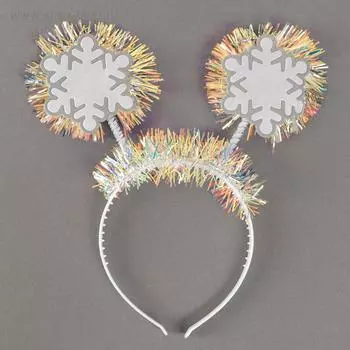 Карнавальный ободок «Снежинки»