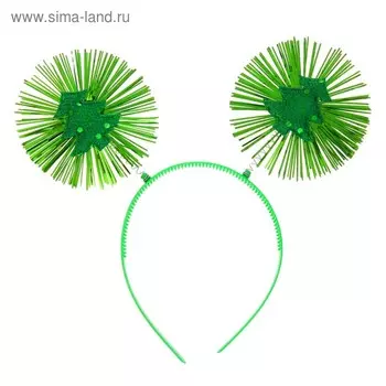 Ободок новогодний карнавальный «Яркая ёлочка»