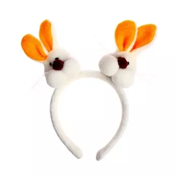 Карнавальный ободок «Зайка», цвета МИКС