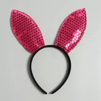 Карнавальный ободок «Заяц», цвета МИКС