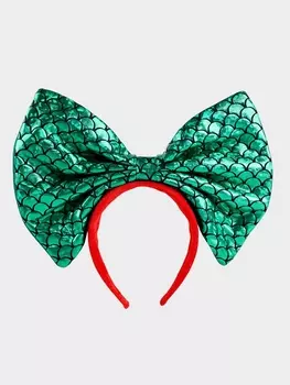 Карнавальный ободок «Зелёный бант»