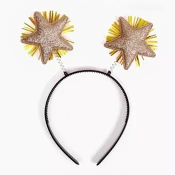 Карнавальный ободок «Звёздочки», цвета МИКС