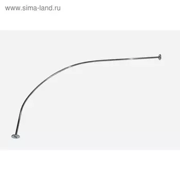 Карниз для душа "Душ Сити" С, 160х100 мм, хром