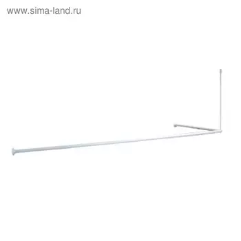 Карниз для ванной комнаты IDDIS 040A200I14, белый