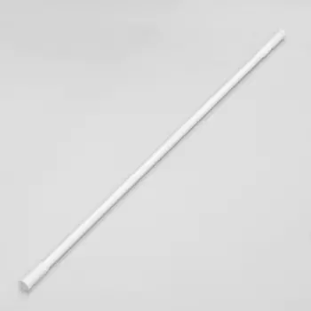 Карниз для ванной Доляна, телескопический, 110-200 см, белый