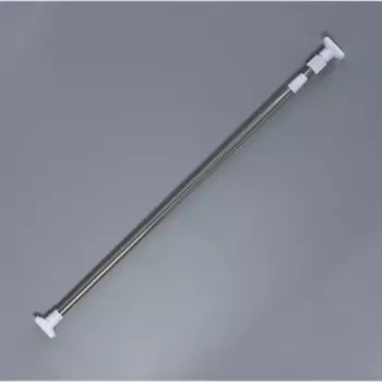 Карниз для ванной Доляна, телескопический, d=3.5 см, 90-160 см, усиленный, серый