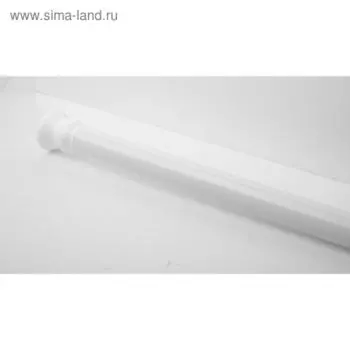 Карниз для ванной телескопический, d=25 мм, 110-245 см, цвет белый