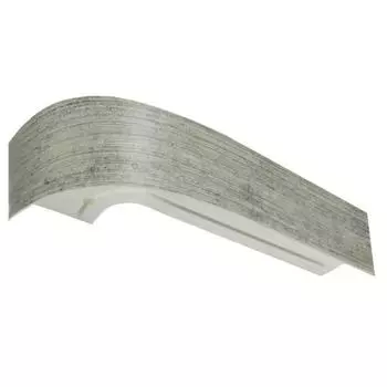 Карниз «Классика» в сборе 3-х рядный, планка «Патина», 260 см