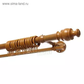 Карниз круглый «Настоящий карниз», ширина 300 см, d=2,8 см, рустикал