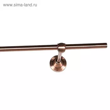 Карниз одинарный, ширина 320 см, цвет медь