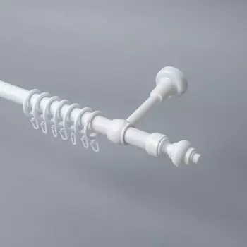 Карниз, ширина 240 см, цвет белый