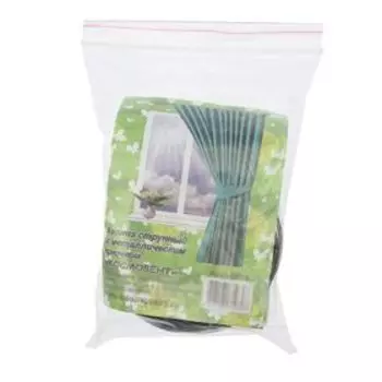 Карниз струнный, двухрядный, 5 м, металлический крючок