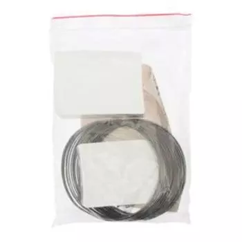 Карниз струнный, двухрядный, 10 м (ряд 5 м), пластиковый крючок