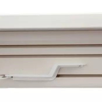 Карниз трёхрядный, 260 см, цвет белое дерево