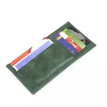 Картхолдер, цвет зелёный
