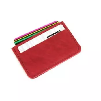 Картхолдер, цвет красный