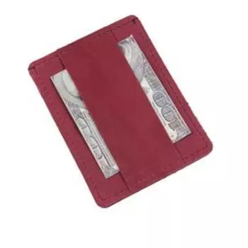 Картхолдер, цвет бордовый