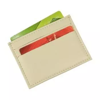 Картхолдер, цвет бежевый