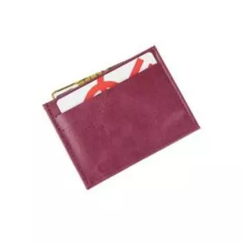 Картхолдер, цвет бордовый