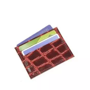 Картхолдер, цвет красный