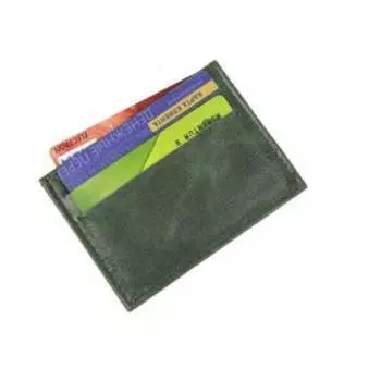 Картхолдер, цвет зелёный