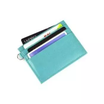 Картхолдер, цвет бирюзовый