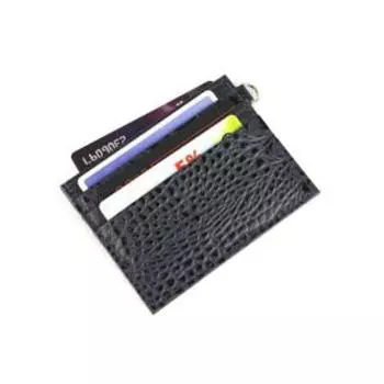 Картхолдер, 6 кармана, цвет синий