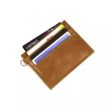 Картхолдер, цвет коричневый