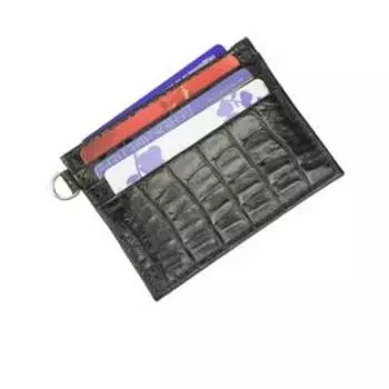 Картхолдер, 6 карманов, цвет чёрный