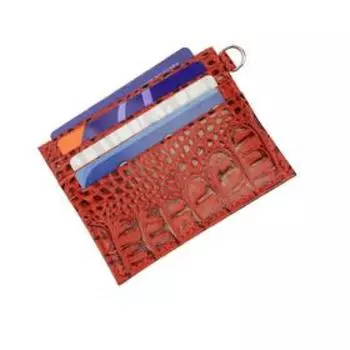 Картхолдер, цвет красный