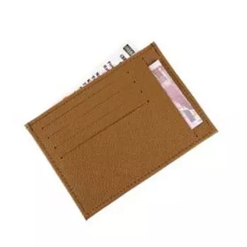 Картхолдер, цвет коричневый