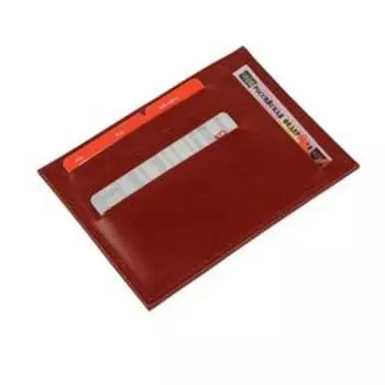 Картхолдер, цвет красный