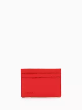 Картхолдер Bagsland, на 5 карт, с отделом для купюр, красный