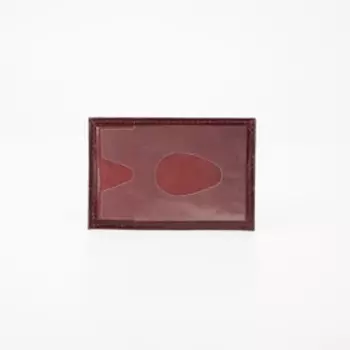 Картхолдер, цвет бордовый