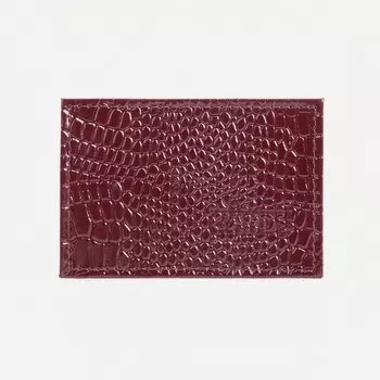 Картхолдер, цвет бордовый