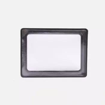 Картхолдер, прозрачный/чёрный