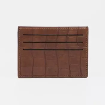 Картхолдер, цвет коричневый