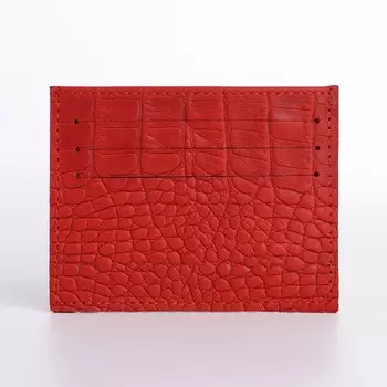 Картхолдер, цвет красный