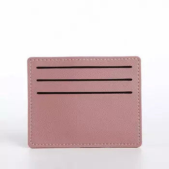 Картхолдер, цвет розовый