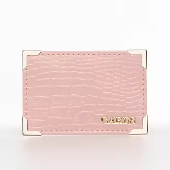 Картхолдер, цвет розовый