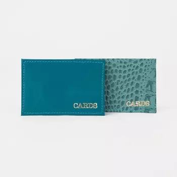 Картхолдер, цвет зелёный, МИКС