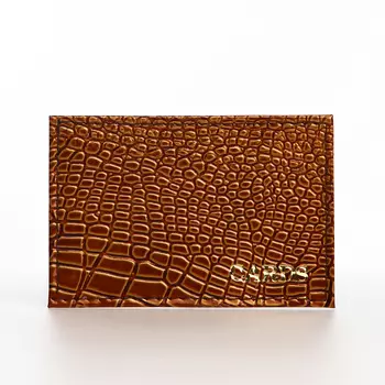 Картхолдер, цвет золотистый