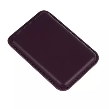 Картхолдер на телефон, кожа, MagSafe, фиолетовый