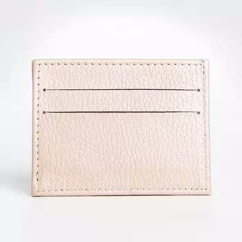 Картхолдер TEXTURA, цвет пудра