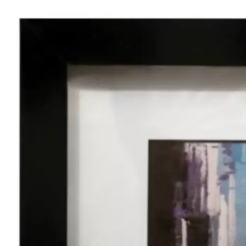 Картина "Абстракция. Город" 50х50(54х54) см