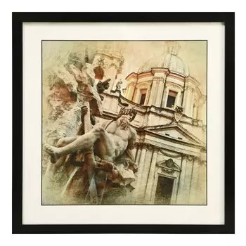 Картина "Архиьектура ренессанса" 50х50 см