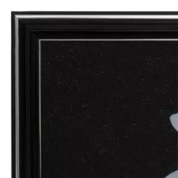 Картина "Белая орхидея" 25х25(28х28) см