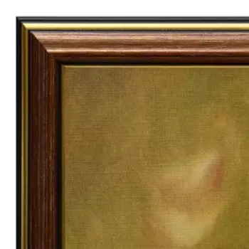 Картина "Белые розы" 30х40 (33*43) см